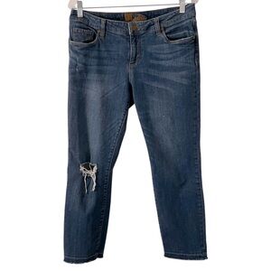 KUT FROM THE KLOTH Emma Straight Leg Ankle Denim Stretch Jeans Women’s Size 8